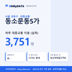 동소문동5가 대중교통 입지팩 표지