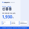 신흥동 대중교통 입지팩 표지