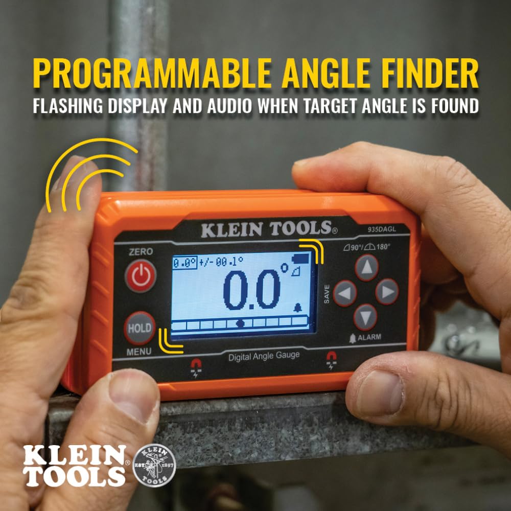 KLEIN TOOLS 935DAGL 디지털 수평계 각도계 배관 스트랩 키트 80036 4번 사진