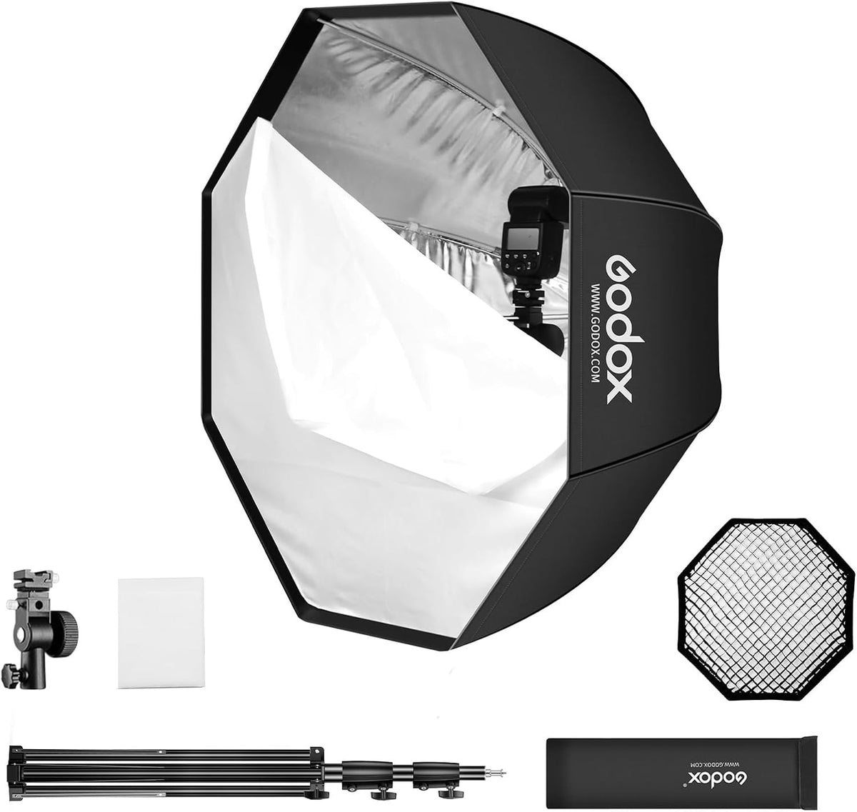 GODOX SB-UBW 옥타곤 우산 소프트박스 키트 80cm E타입 플래시 브래킷 7번 사진