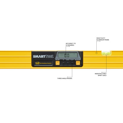 M-D Building Products SMARTTOOL 24인치 디지털 수평계 알루미늄 프레임 2번 사진