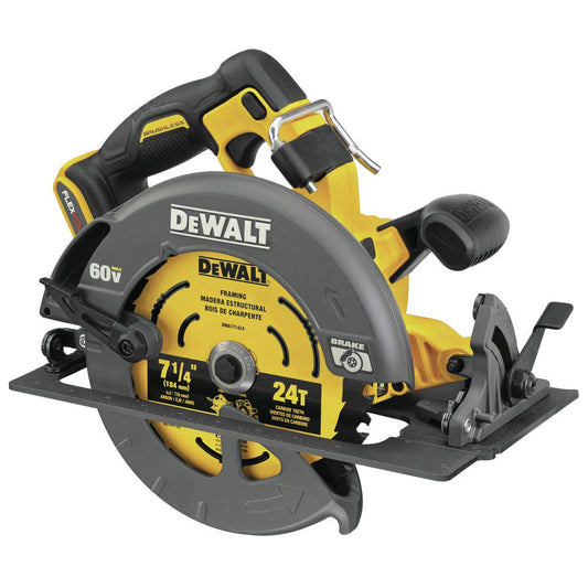 DEWALT 충전 원형톱 DCS578B 7-1/4인치 최대절단깊이 2-9/16인치 57도 베벨 1번 사진