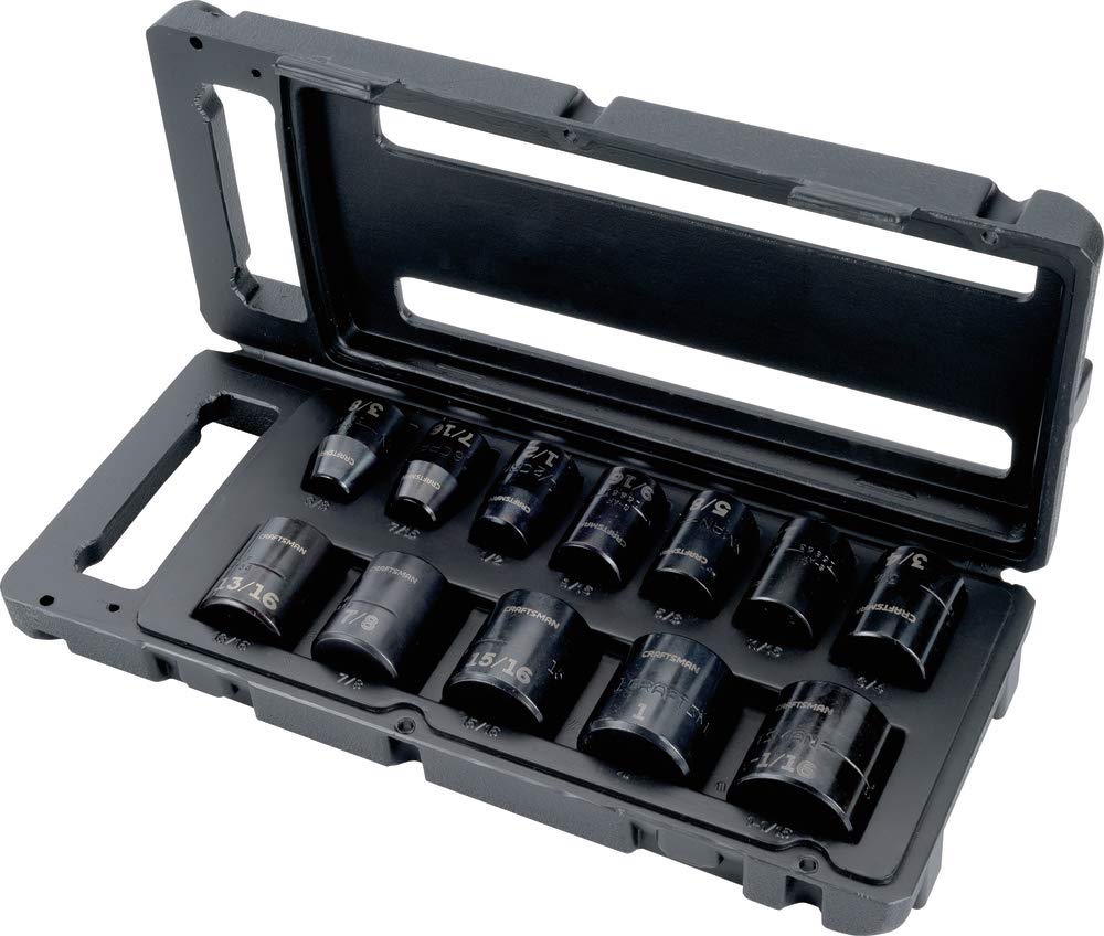 CRAFTSMAN 임팩트 소켓 세트 1/2인치 드라이브 12종 SAE CMMT15884 2번 사진