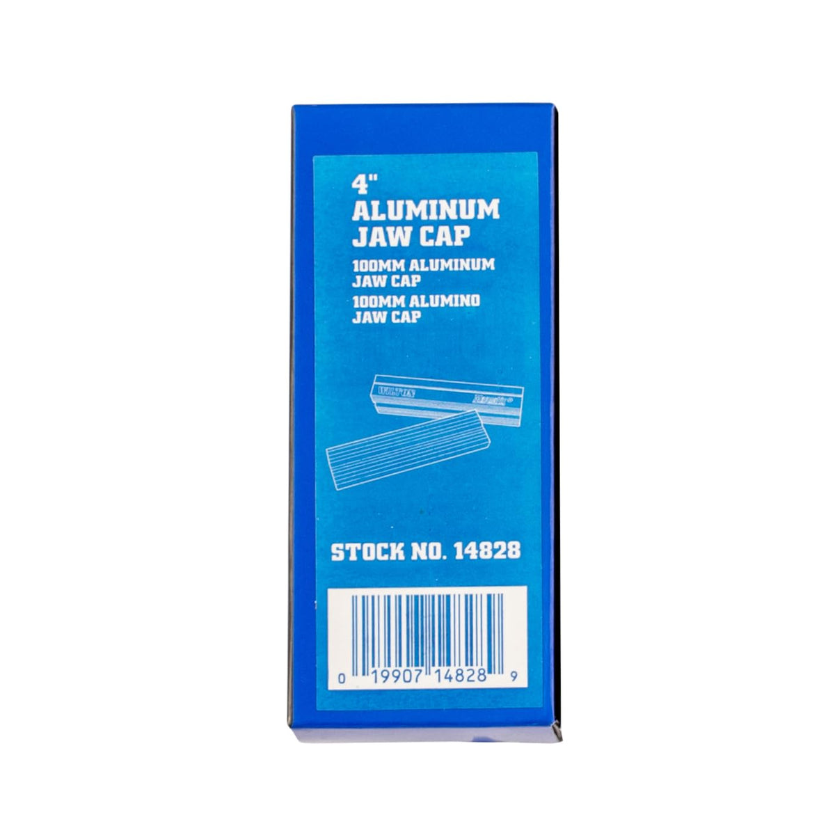 Wilton Magnefix 4인치 알루미늄 바이스 죠 패드 A-4 경질 알루미늄 합금 V홈 4번 사진