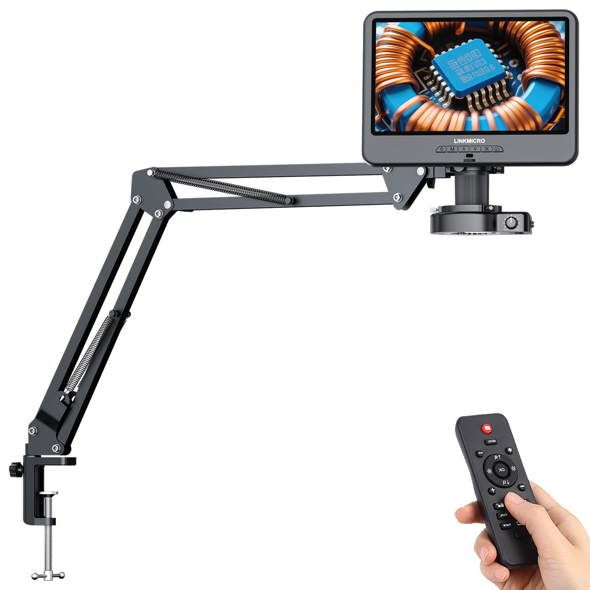 LINKMICRO 10.1인치 LCD 동전 오류 코인 디지털 현미경 1번 사진