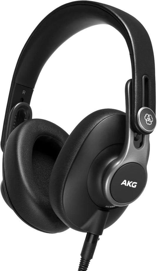 AKG 헤드폰 K371 유선 오버이어 클로즈드백 폴딩 스튜디오 모니터 헤드셋 블랙 1번 사진