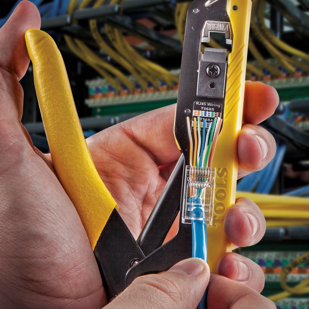 KLEIN TOOLS VDV026-813 패스스루 RJ45 케이블 설치 키트 5번 사진