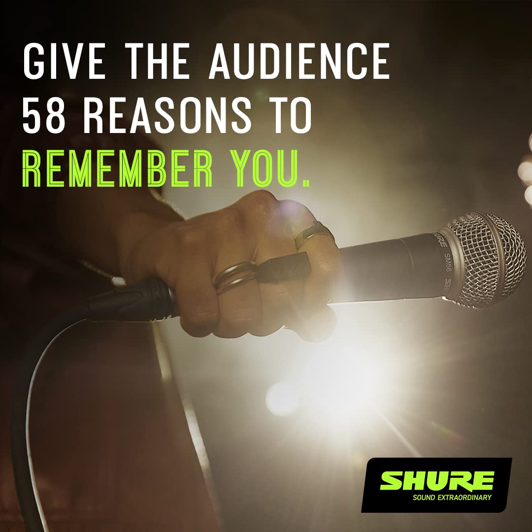 Shure SM58 다이내믹 카디오이드 보컬 마이크 (SM58-CN) 3번 사진