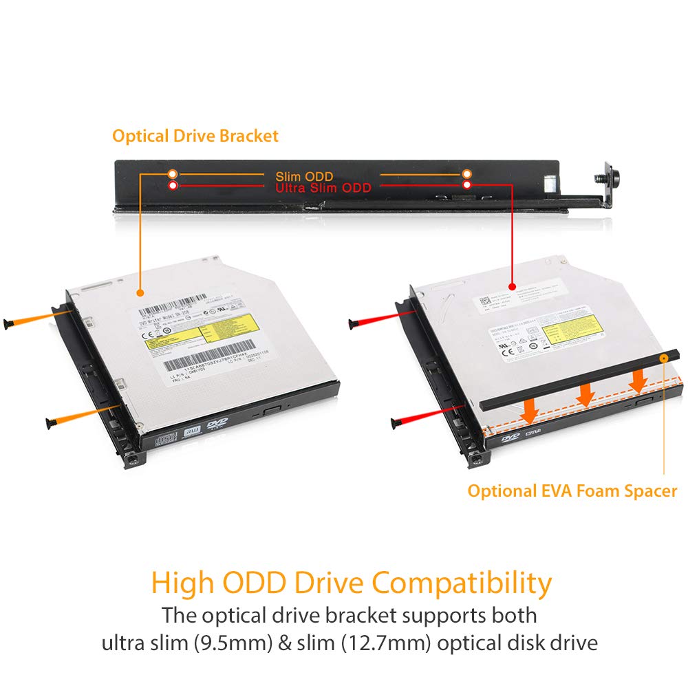 ICY DOCK ToughArmor ODD Series 2.5인치 SATA SAS HDD SSD 슬림 ODD 베이 2번 사진