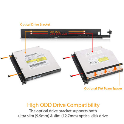 ICY DOCK ToughArmor ODD Series 2.5인치 SATA SAS HDD SSD 슬림 ODD 베이 2번 사진