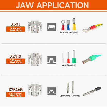 IWISS iCrimp IWS-QC 라쳇 크림핑 툴 세트 3번 사진