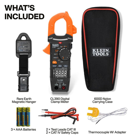KLEIN TOOLS AC/DC 클램프 미터 400A TRMS 2번 사진