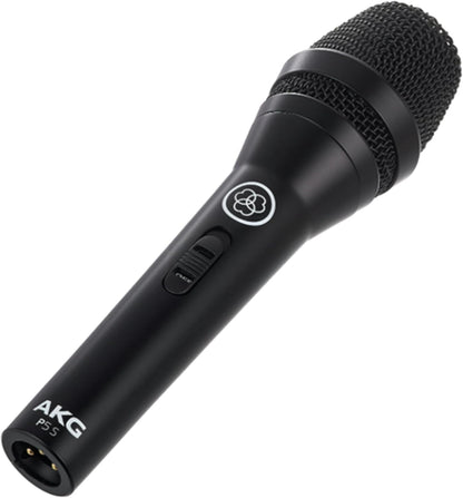 AKG P5 S 슈퍼카디오이드 다이나믹 보컬 마이크 온오프 스위치 포함 스탠드 어댑터 집 가방 1번 사진