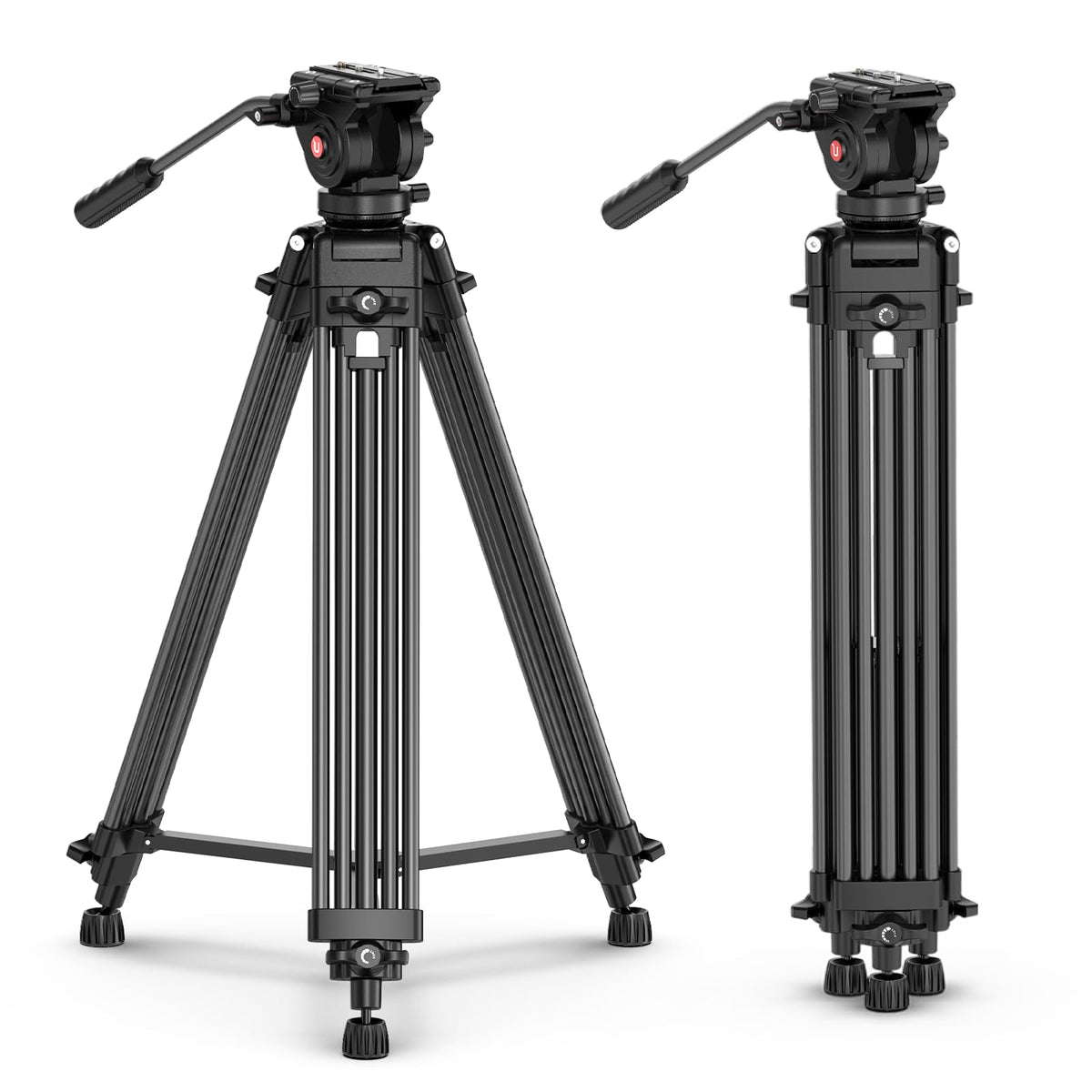 ULANZI MT-81 비디오 삼각대 61인치 155cm 8kg 지지 9번 사진