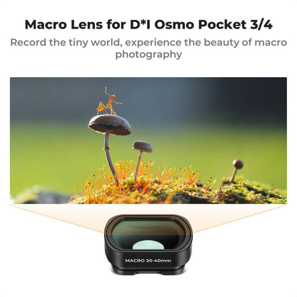 K&F CONCEPT DJI Osmo Pocket 4/3 와이드 애너모픽 매크로 ND 필터 키트 3번 사진