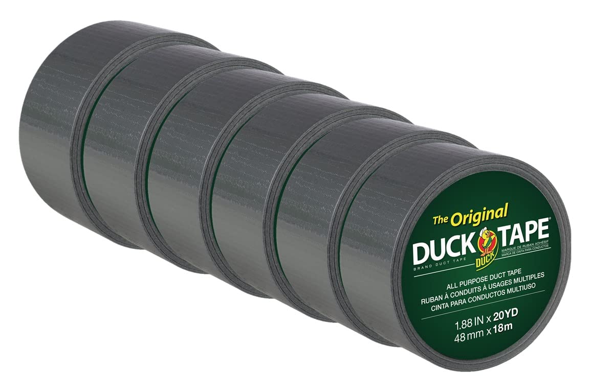 Duck 오리지널 덕트 테이프 1.88인치 x 45야드 12개입 목재 비닐 금속용 12번 사진