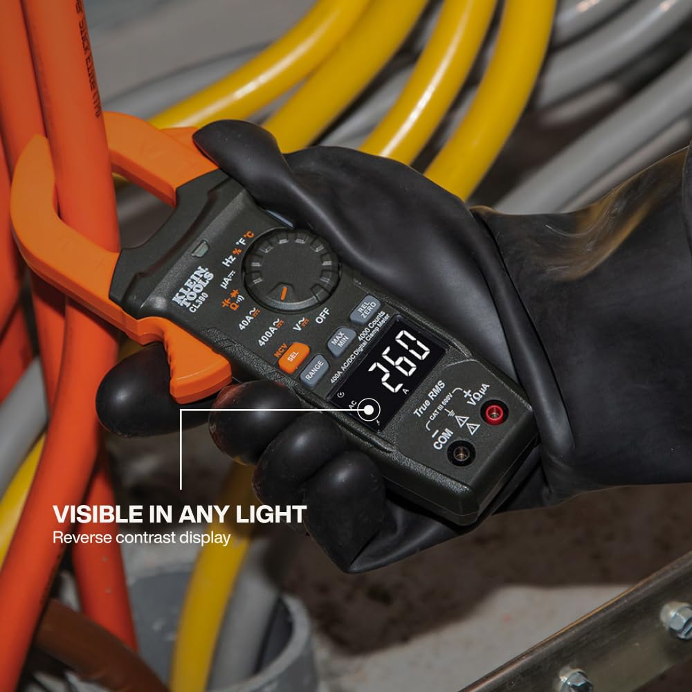 KLEIN TOOLS AC/DC 클램프 미터 400A TRMS 4번 사진