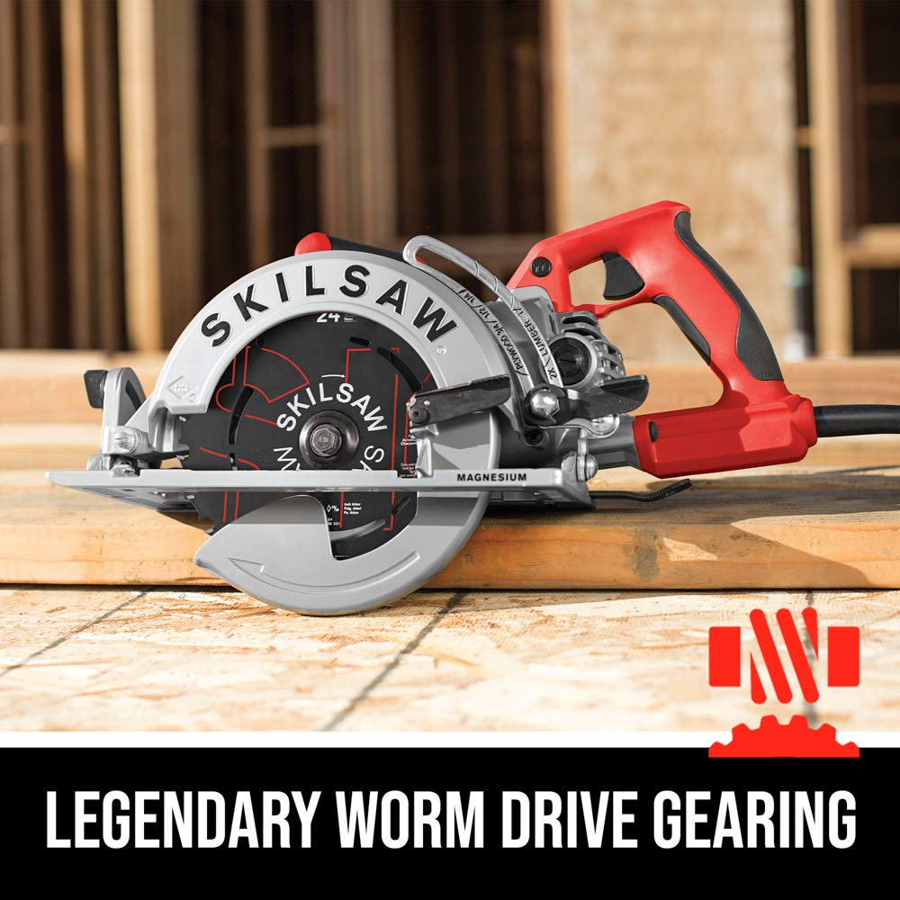 Skil SKILSAW 웜드라이브 원형톱 SPT77WML-01 15-Amp 7-1/4-Inch 2번 사진