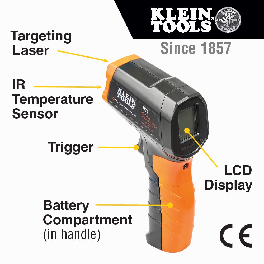 KLEIN TOOLS 80067 전기 테스터 키트 IR 온도계 멀티미터 4번 사진