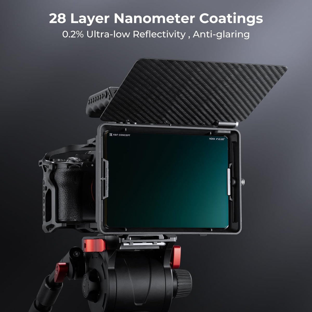 K&F CONCEPT 직사각 ND8 ND64 필터 키트 4 x 5.65인치 3번 사진