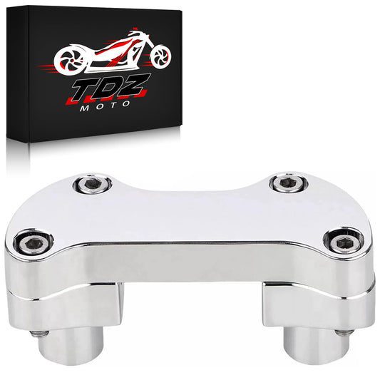 TDZ MOTO 할리 데이비슨 핸들바 라이저 2인치 블랙 1-1/4인치 핸들바용 익스텐션 1번 사진