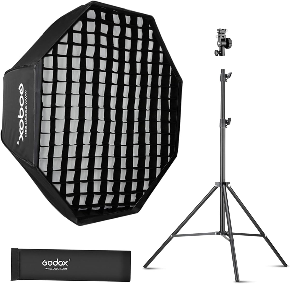 GODOX SB-UBW 옥타곤 우산 소프트박스 키트 80cm E타입 플래시 브래킷 1번 사진