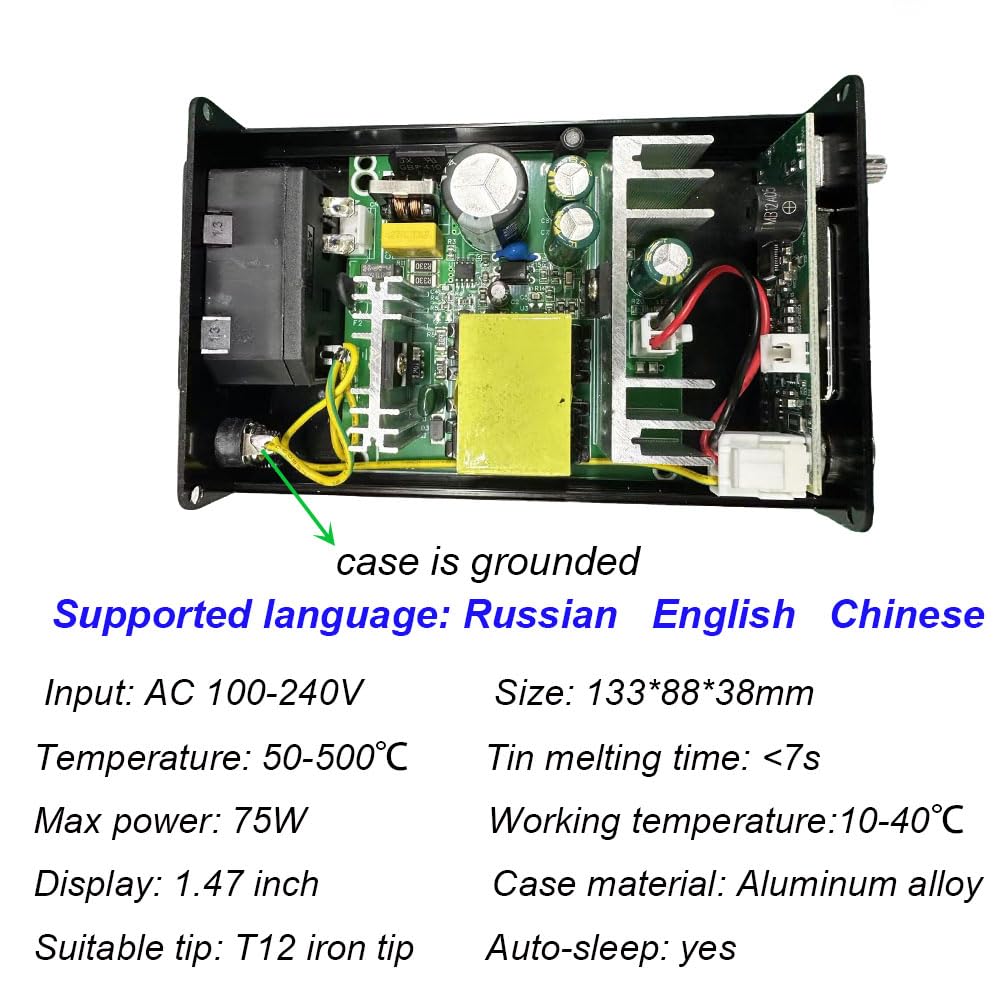 KSGER T12 STC 솔더링 스테이션 S3 핸들 T12-K T12-D24 T12-ILS 24V 5A 4번 사진