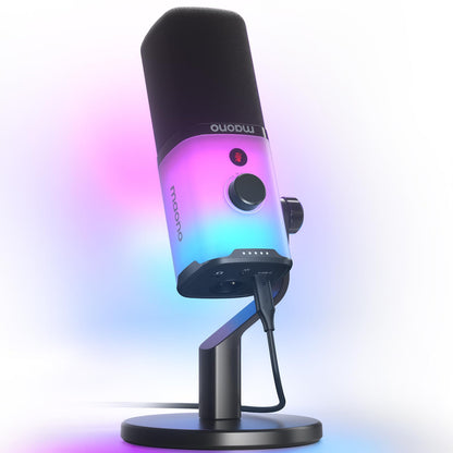 MAONO PD100X USB XLR 다이내믹 마이크 24bit 48kHz 노이즈 캔슬링 스트리밍 팟캐스트용 13번 사진