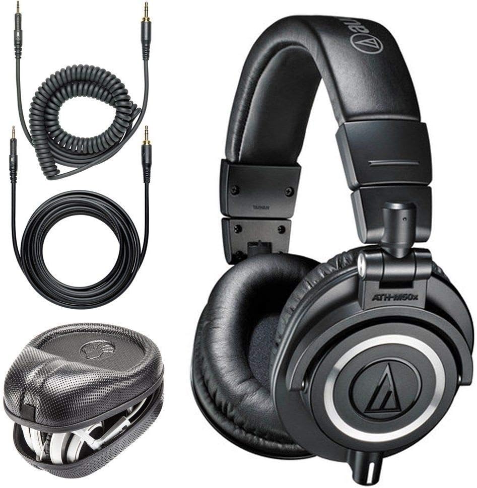 Audio-Technica ATH-M50x 프로페셔널 모니터 헤드폰 SL-HP-07 1번 사진