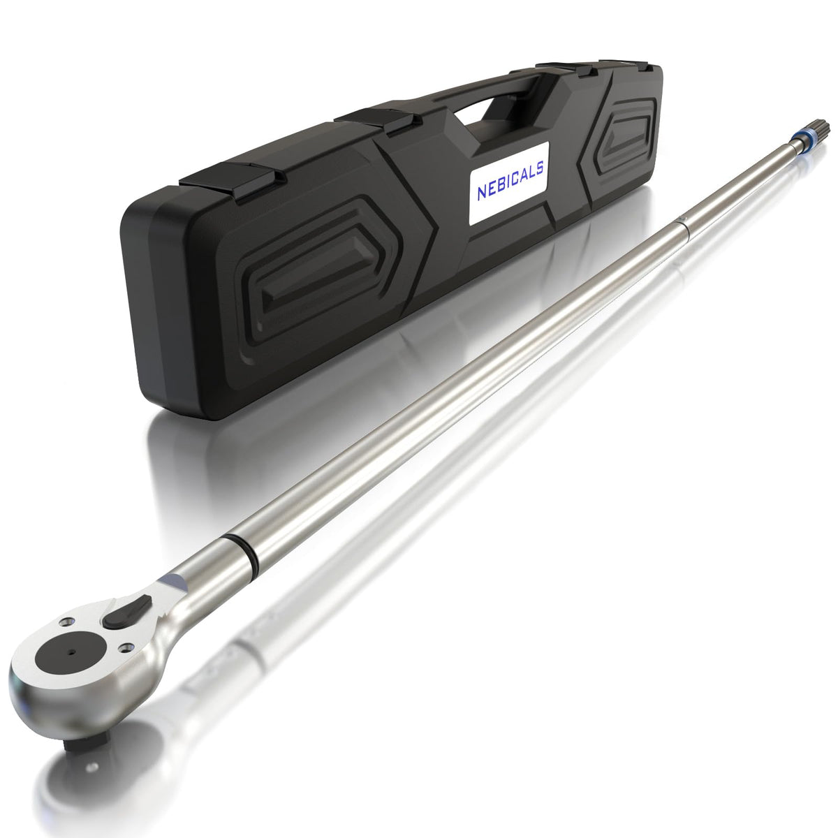 NEBICALS 토크 렌치 3/4'' 100-600 Ft Lb 크롬바나듐 듀얼 방향 헤비듀티 8번 사진