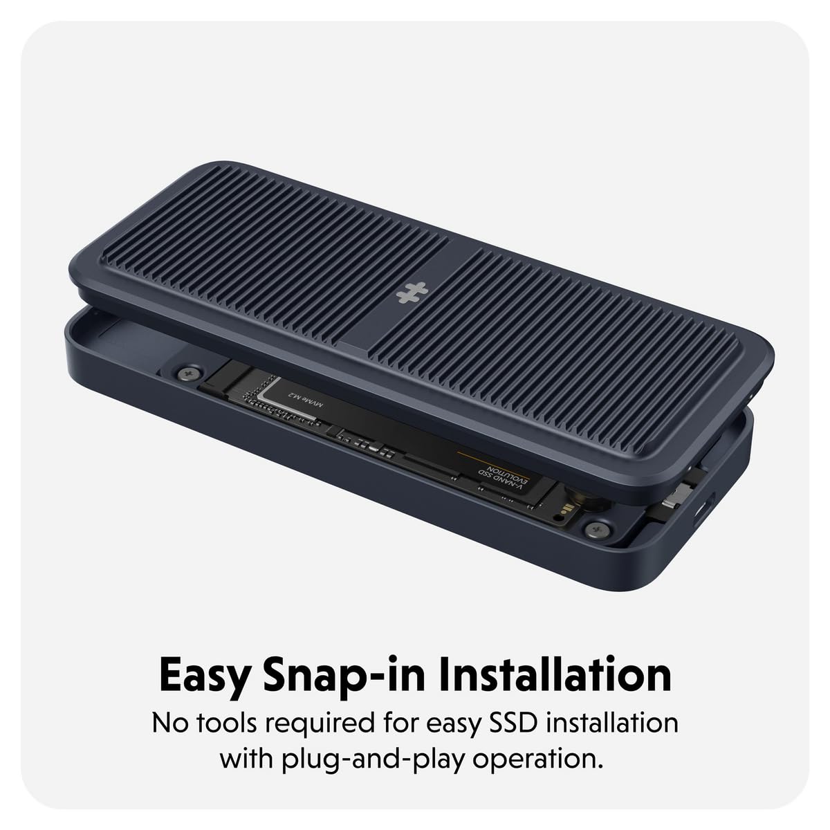 Hyper HyperDrive Next Portable 40Gbps USB4 M.2 NVMe SSD 외장 케이스 4TB PS5 5번 사진