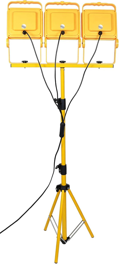 SETEN LED 작업등 삼각대 2-Pack 24000 Lumens (1500W Eq) 4번 사진