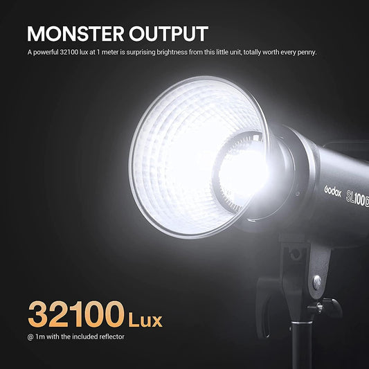 Godox SL 시리즈 LED 비디오 조명 보웬스 마운트 SL60·SL100·SL150·SL200·SL300