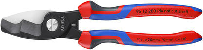 KNIPEX 케이블 가위 95 12 200 구리 알루미늄 케이블용 20mm 1번 사진