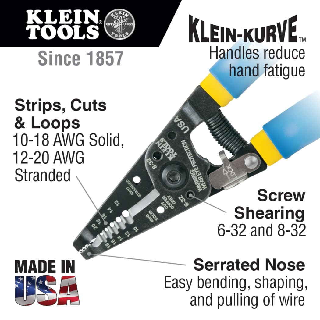 Klein Tools 80006 트림아웃 공구 키트 6피스 전기 작업용 18번 사진