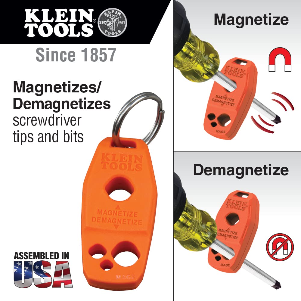 KLEIN TOOLS 85146 드라이버 및 자화기 세트 7피스 4번 사진