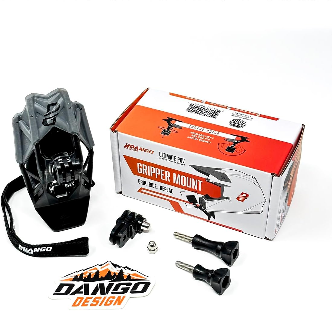 Dango Design DD-GM-BK/GY 액션캠용 헬멧 클램프 마운트 9번 사진