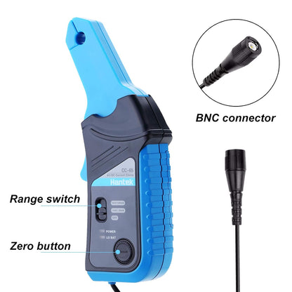 Hantek CC-65 AC/DC 멀티미터 전류 클램프 미터 BNC 커넥터 포함 20kHz 20mA~65A DC 5번 사진