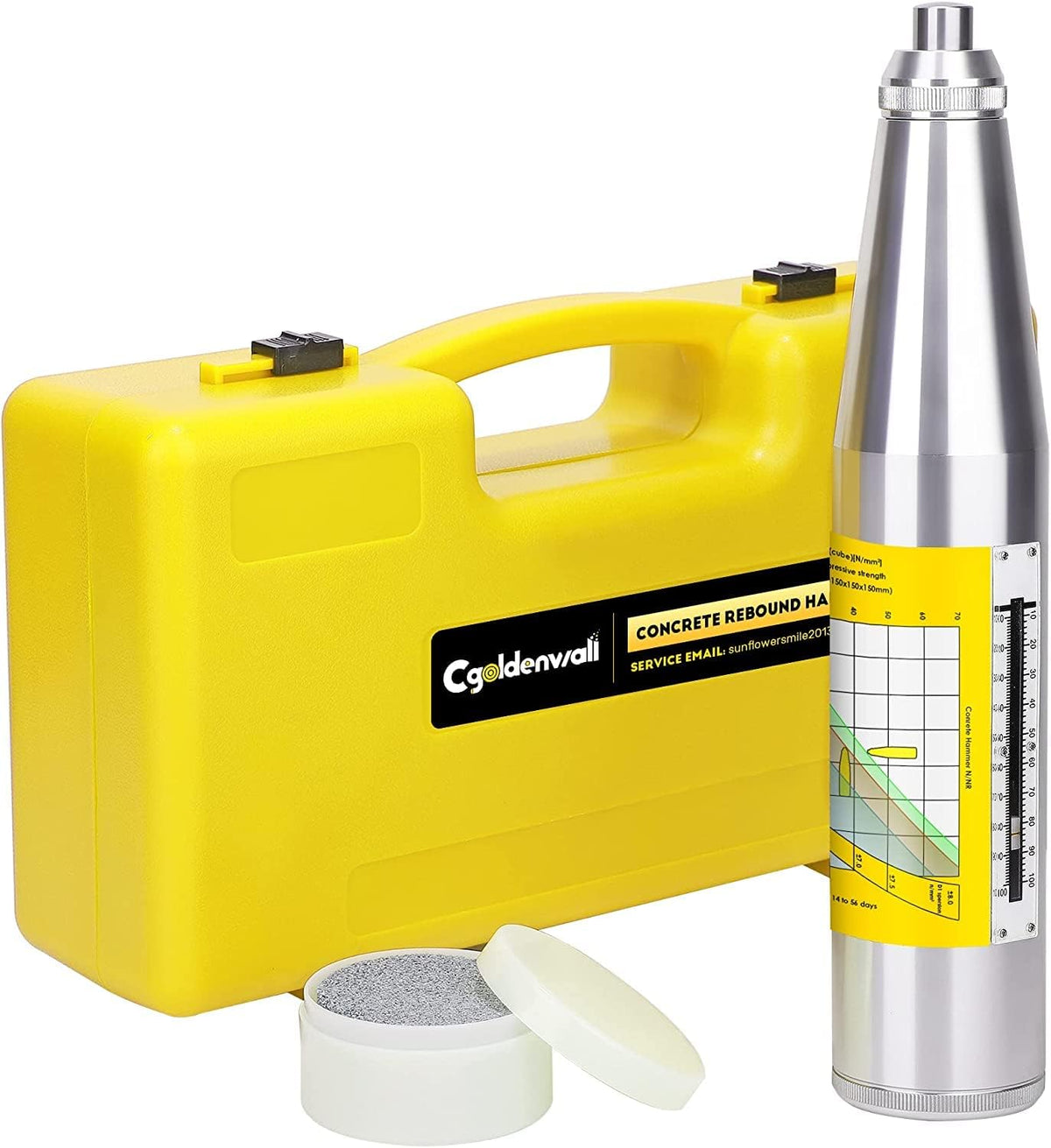 CGOLDENWALL CNA 714 콘크리트 반발 경도계 10-60Mpa 1450psi-8702psi 1번 사진