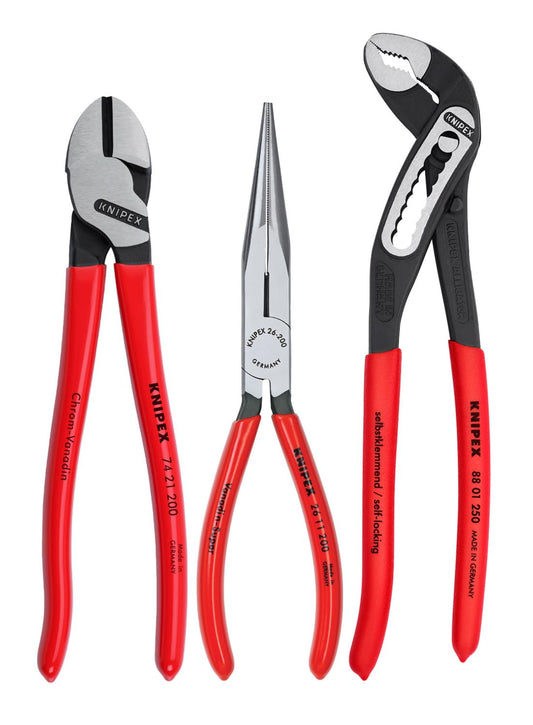 KNIPEX Tools 00 20 08 US1 플라이어 3종 공구 세트 1번 사진