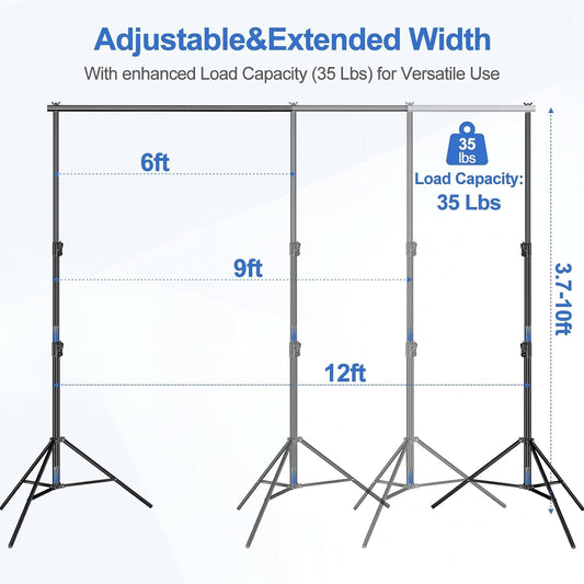 EMART 12x10Ft Heavy Duty Backdrop Stand 삼각대 2번 사진