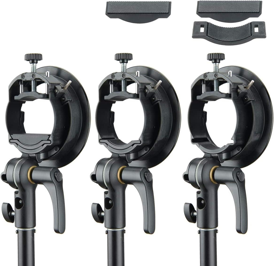 GODOX 소프트박스 S2 스피드라이트 브래킷 키트 60×60cm 그리드 포함 3번 사진