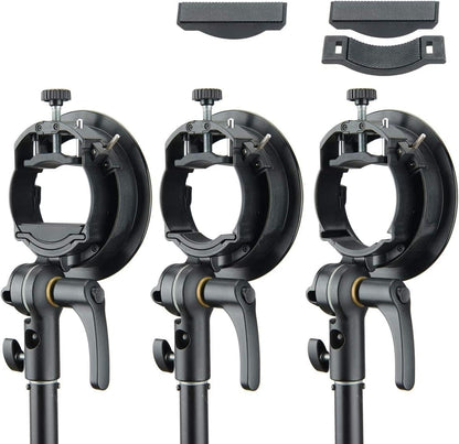GODOX 소프트박스 S2 스피드라이트 브래킷 키트 60×60cm 그리드 포함 3번 사진