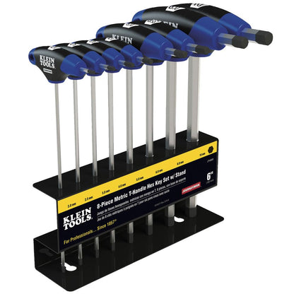 KLEIN TOOLS JTH68M T-핸들 육각 렌치 세트 9인치 10종 더블엔드 1번 사진