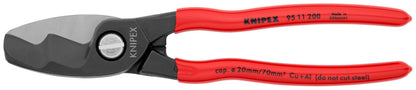 KNIPEX 케이블 시어 트윈 커팅 엣지 9511200 8인치 1번 사진