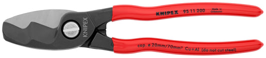 KNIPEX 케이블 시어 트윈 커팅 엣지 9511200 8인치 1번 사진