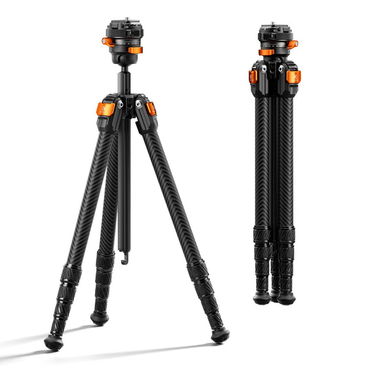 K&F CONCEPT 60인치 카본 파이버 트래블 삼각대 13.2lb 2.0lb 1번 사진
