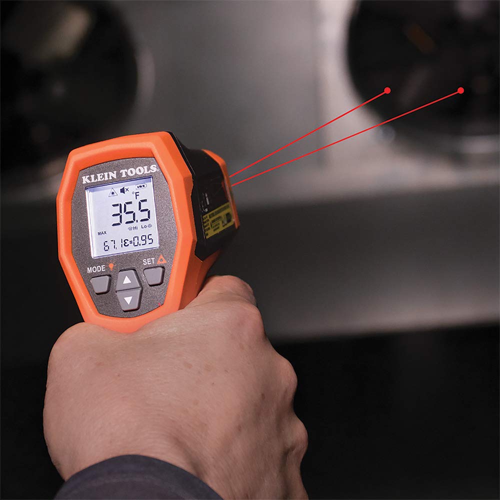 KLEIN TOOLS IR10 듀얼 레이저 적외선 온도계 20:1 5번 사진