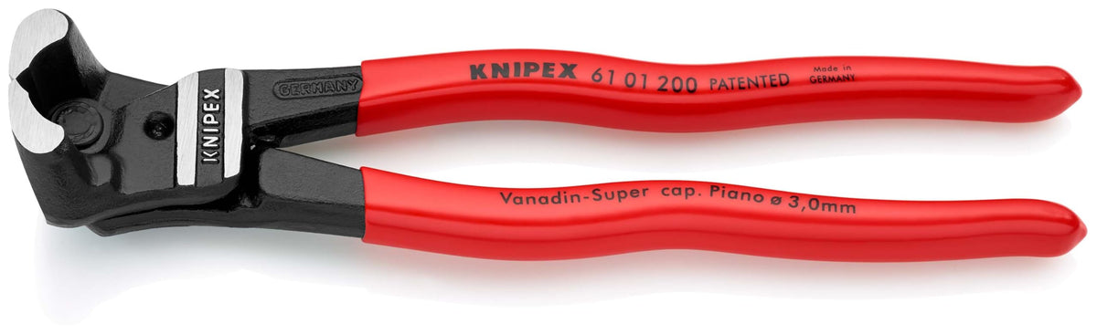 KNIPEX 볼트 엔드 커팅 니퍼 61 01 200 피아노선 절단 1번 사진