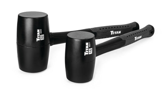 Titan 볼페인 해머 및 고무 말렛 세트 16oz 32oz 3lb 1번 사진